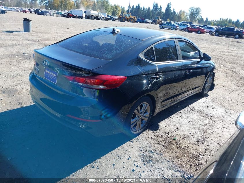 2017 HYUNDAI ELANTRA SE - KMHD84LF2HU103681