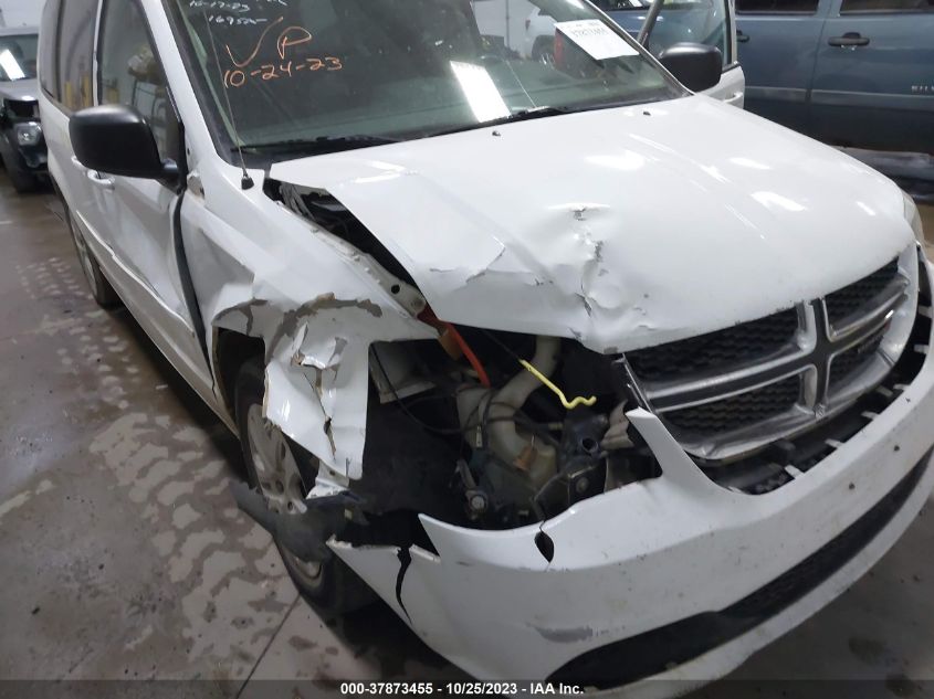2016 DODGE GRAND CARAVAN SE - 2C4RDGBG5GR168134
