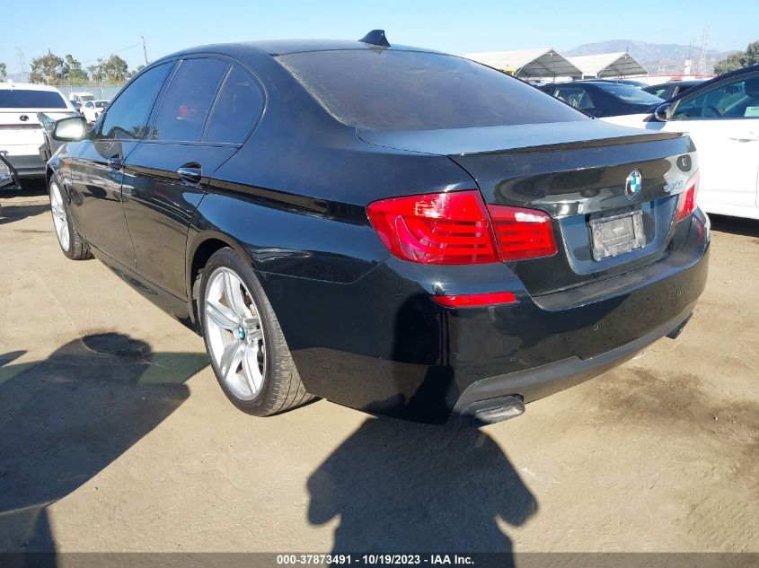 2013 BMW 5 SERIES 550I WBAFR9C54DDX79961