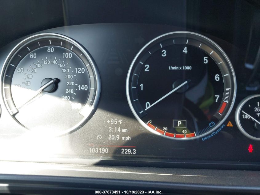 2013 BMW 5 SERIES 550I WBAFR9C54DDX79961