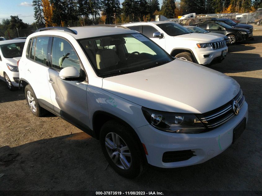 2017 VOLKSWAGEN TIGUAN - WVGBV7AX2HK026092