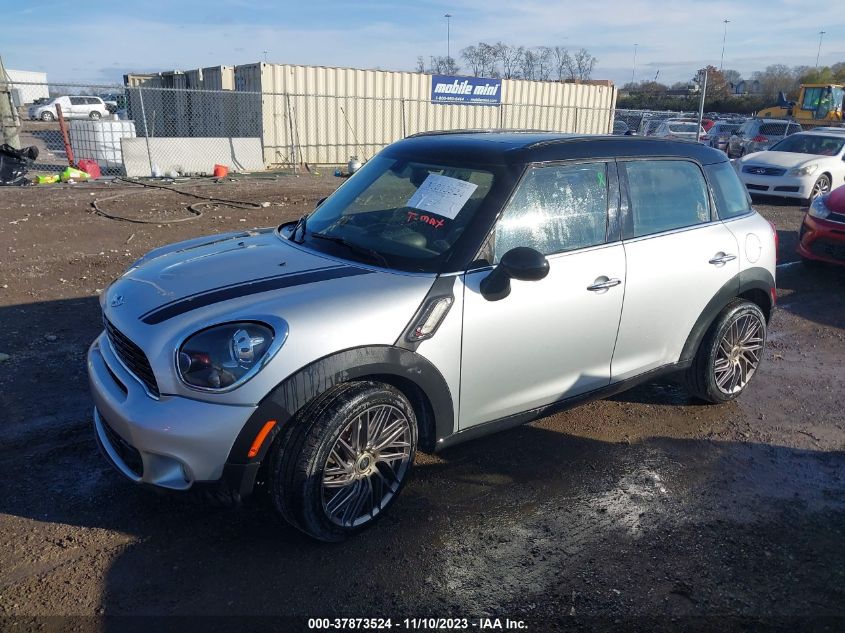 2013 MINI COUNTRYMAN COOPER S WMWZC3C51DWP24254