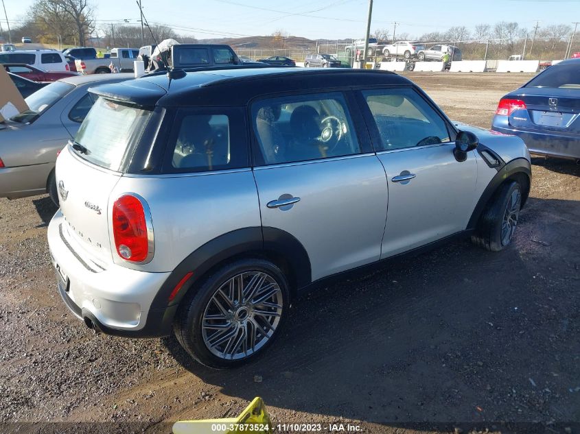 2013 MINI COUNTRYMAN COOPER S WMWZC3C51DWP24254