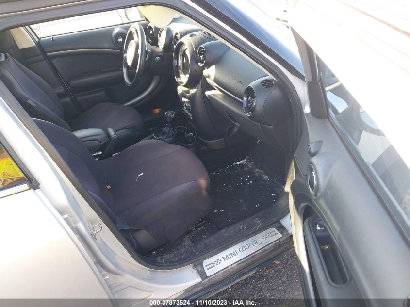2013 MINI COUNTRYMAN COOPER S WMWZC3C51DWP24254