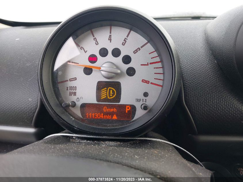 2013 MINI COUNTRYMAN COOPER S WMWZC3C51DWP24254