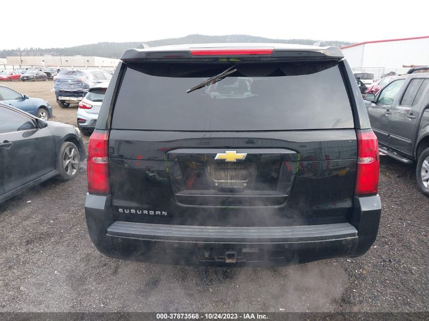 2015 CHEVROLET SUBURBAN 1500 LT 1GNSKJKC0FR262354