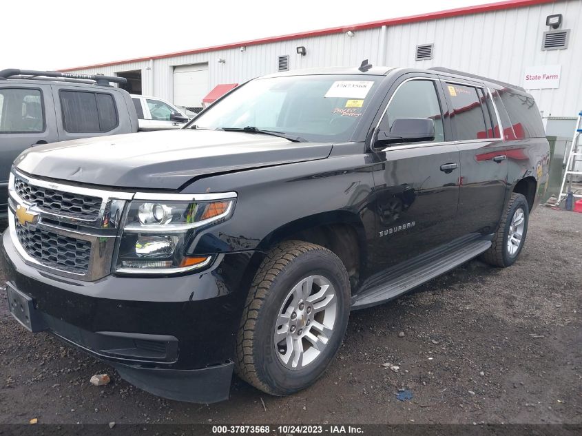 2015 CHEVROLET SUBURBAN 1500 LT 1GNSKJKC0FR262354