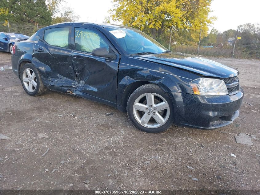 2013 DODGE AVENGER SE - 1C3CDZAGXDN769846