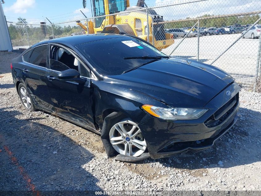 2018 FORD FUSION SE - 3FA6P0H74JR139398