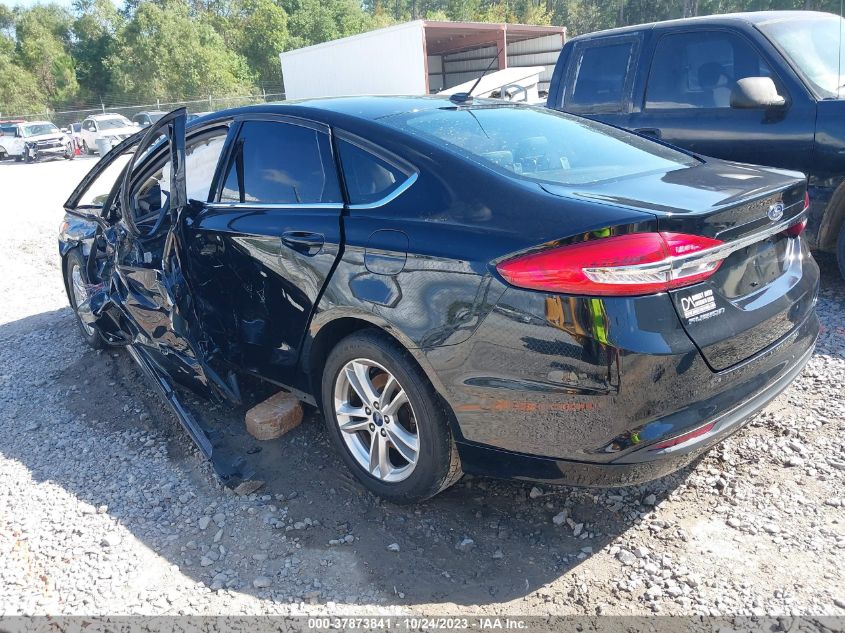 2018 FORD FUSION SE - 3FA6P0H74JR139398