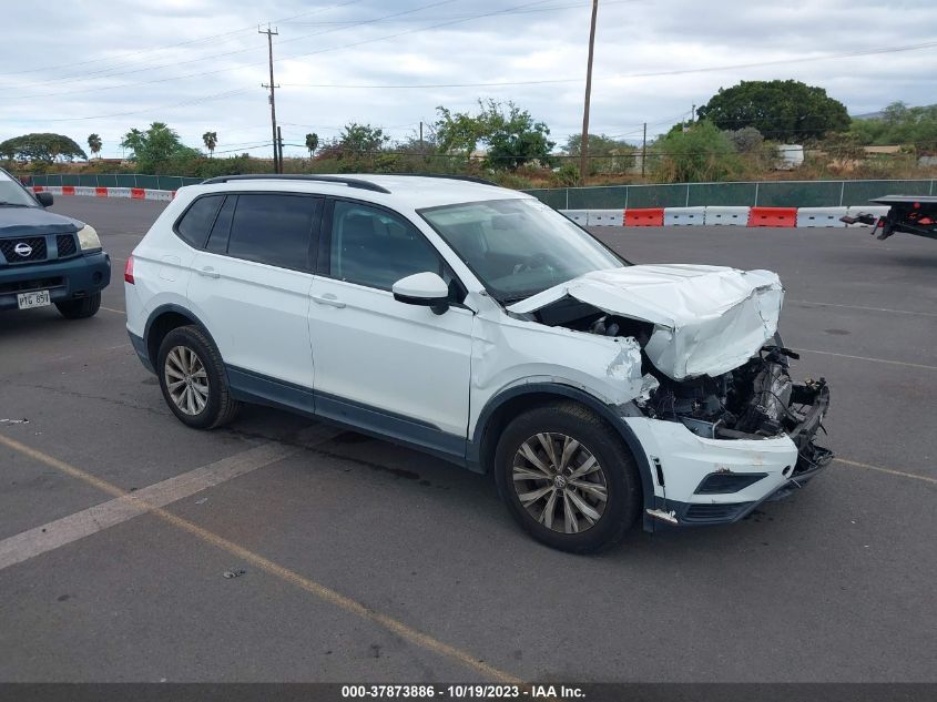 2018 VOLKSWAGEN TIGUAN S - 3VV1B7AX3JM056856