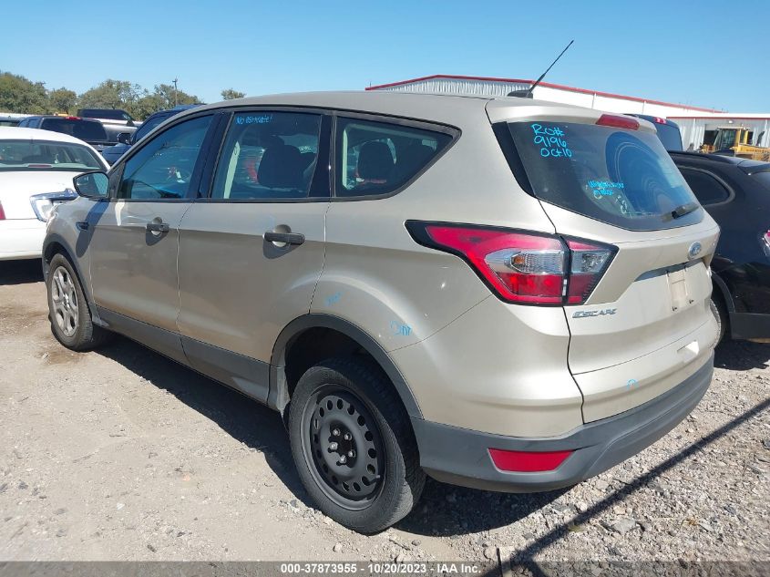 2017 FORD ESCAPE S - 1FMCU0F72HUB79499