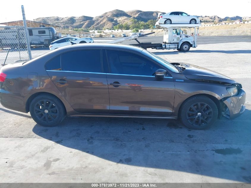 2013 VOLKSWAGEN JETTA SEDAN SE W/CONVENIENCE 3VWDX7AJXDM306815