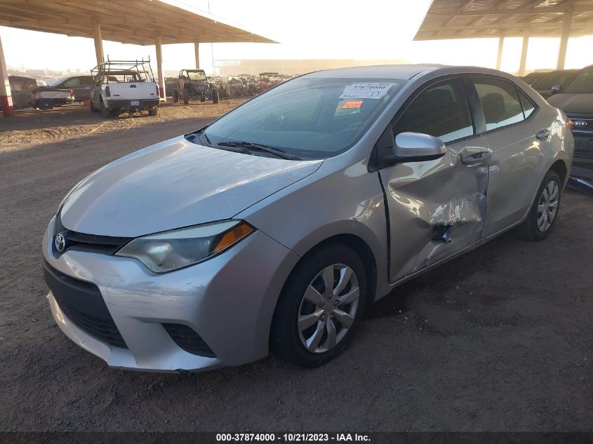2016 TOYOTA COROLLA L/LE/LE PLS/PRM/S/S PLS - 05YFBURHE5GP37311