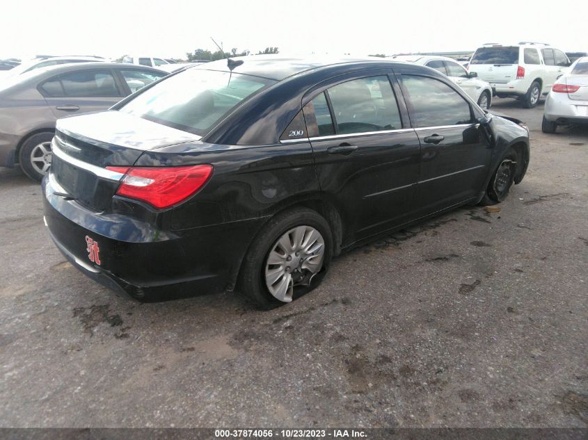 2013 CHRYSLER 200 LX - 1C3CCBAB5DN608447