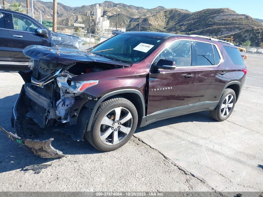 2020 CHEVROLET TRAVERSE LT LEATHER - 1GNEVHKW6LJ107194