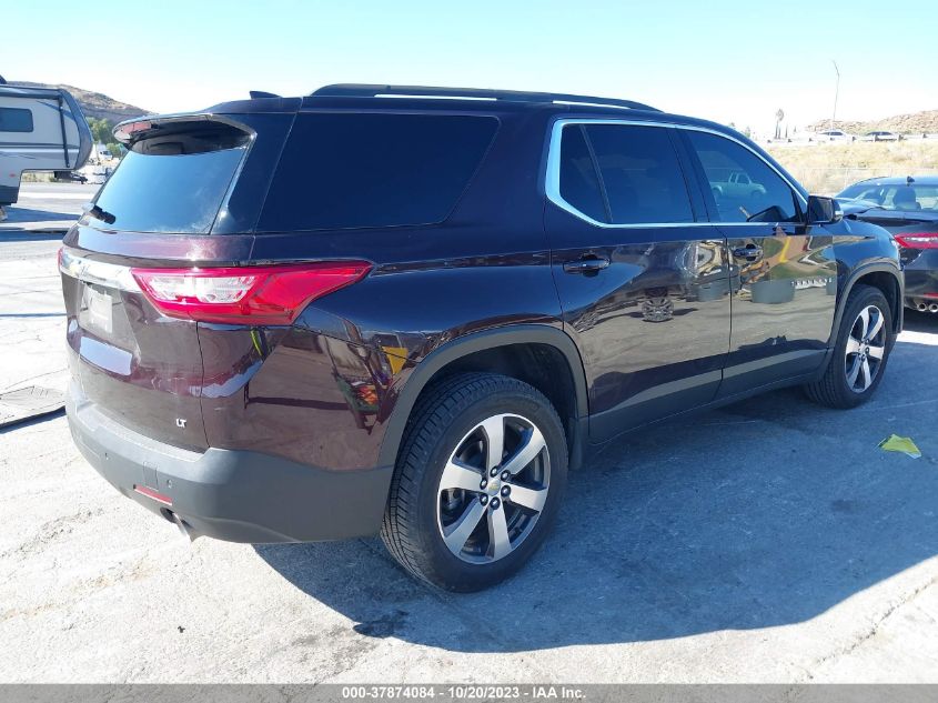 2020 CHEVROLET TRAVERSE LT LEATHER - 1GNEVHKW6LJ107194