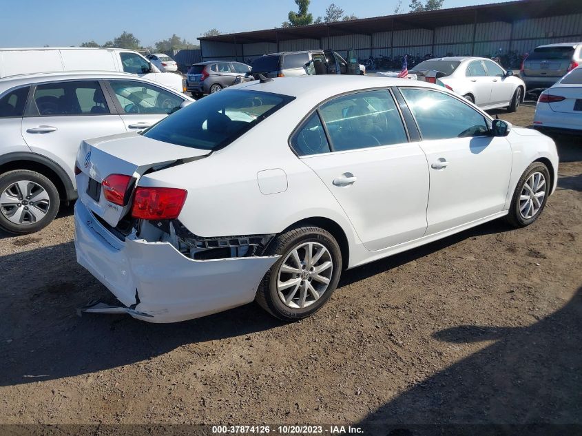 2013 VOLKSWAGEN JETTA SEDAN SE W/CONVENIENCE/SUNROOF 3VWDP7AJ9DM357352