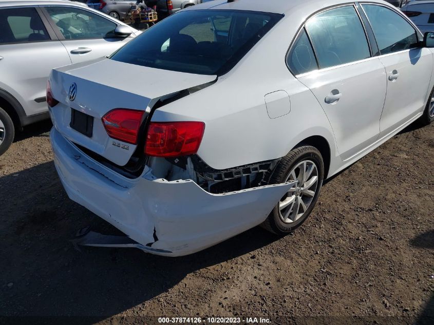 2013 VOLKSWAGEN JETTA SEDAN SE W/CONVENIENCE/SUNROOF 3VWDP7AJ9DM357352