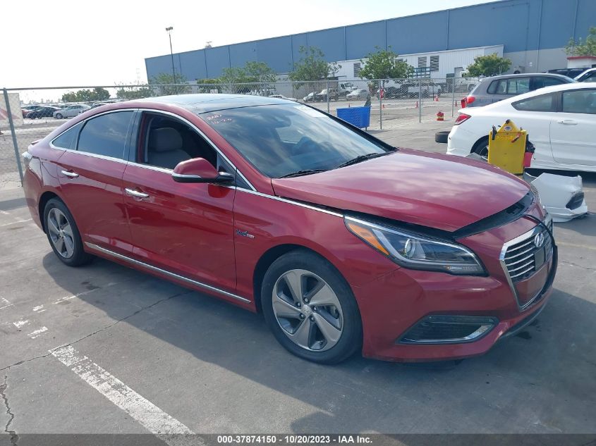 2016 HYUNDAI SONATA HYBRID/LIMITED - KMHE34L13GA00862