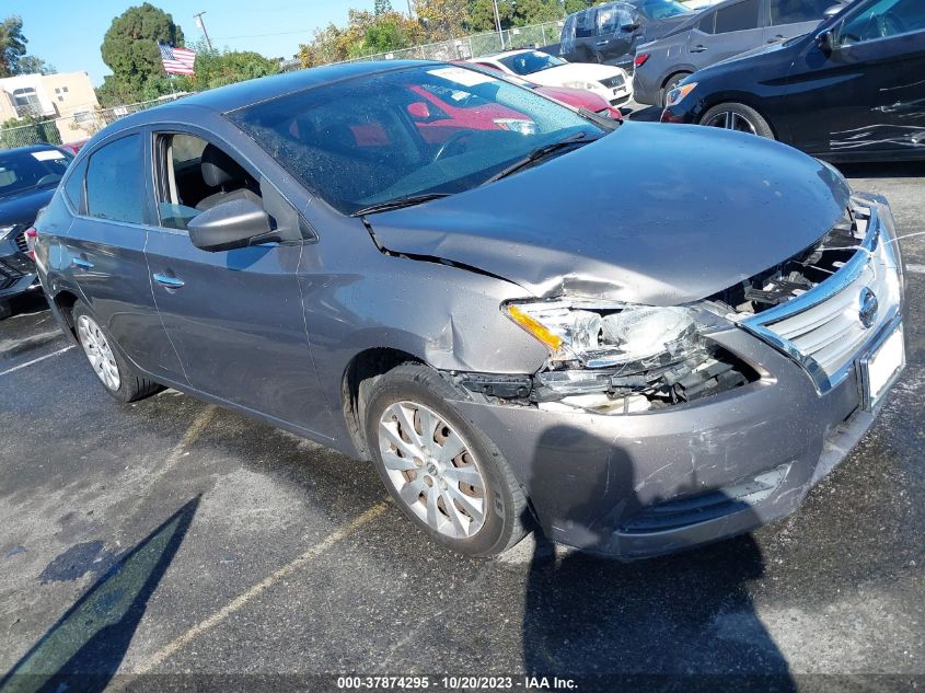 2015 NISSAN SENTRA S/SV/SR/SL - 3N1AB7AP5FL637046