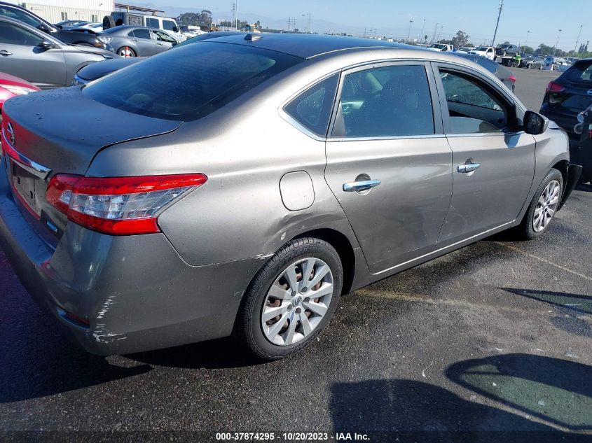 2015 NISSAN SENTRA S/SV/SR/SL - 3N1AB7AP5FL637046