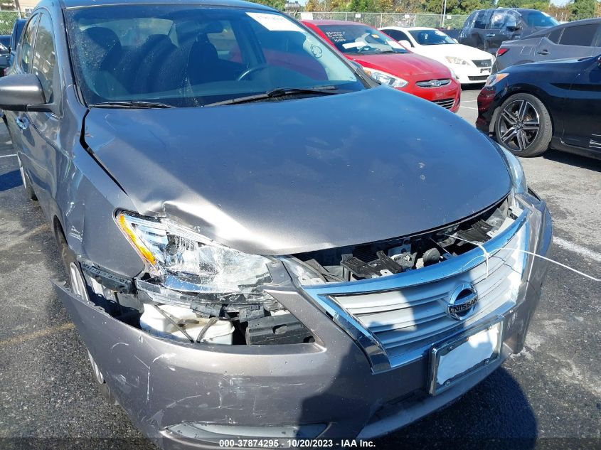 2015 NISSAN SENTRA S/SV/SR/SL - 3N1AB7AP5FL637046