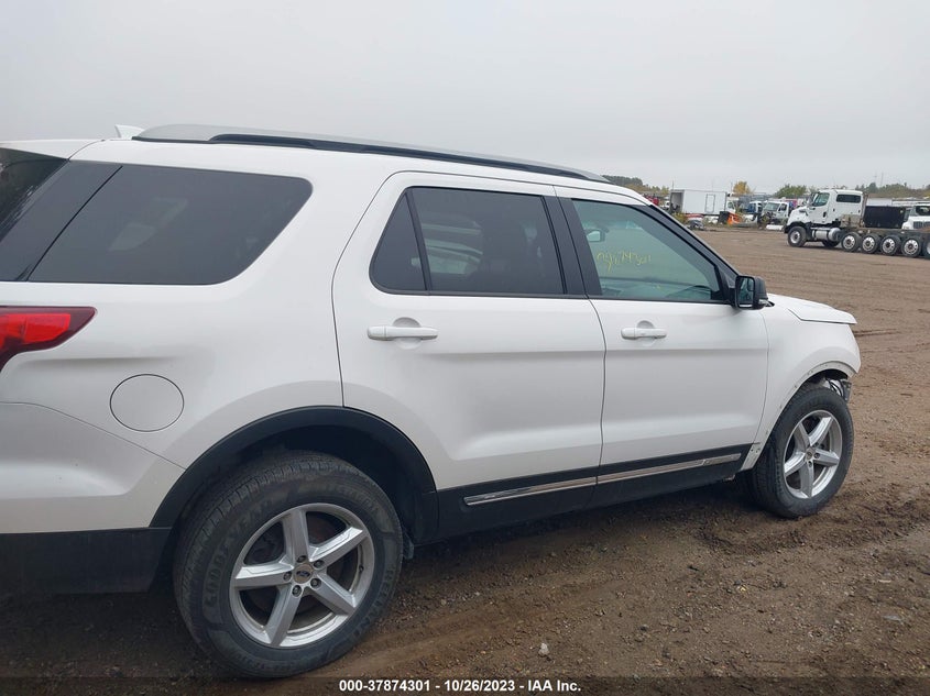 VIN 1FM5K8D85HGA22749 2017 FORD EXPLORER XLT