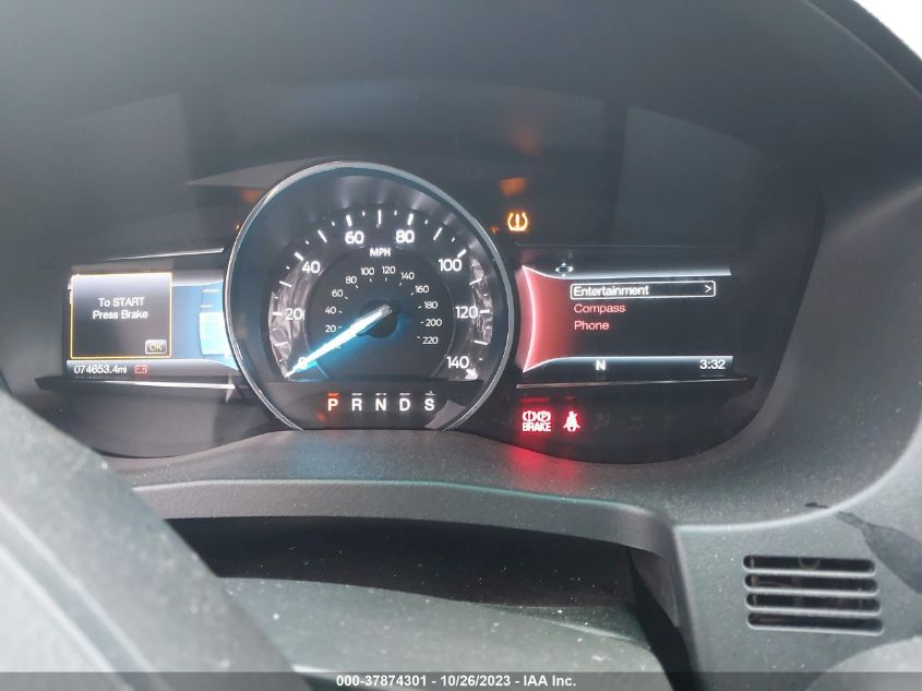 VIN 1FM5K8D85HGA22749 2017 FORD EXPLORER XLT