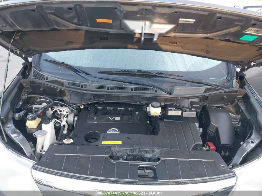 2014 NISSAN QUEST S/SV/SL/LE - JN8AE2KP1E9106587