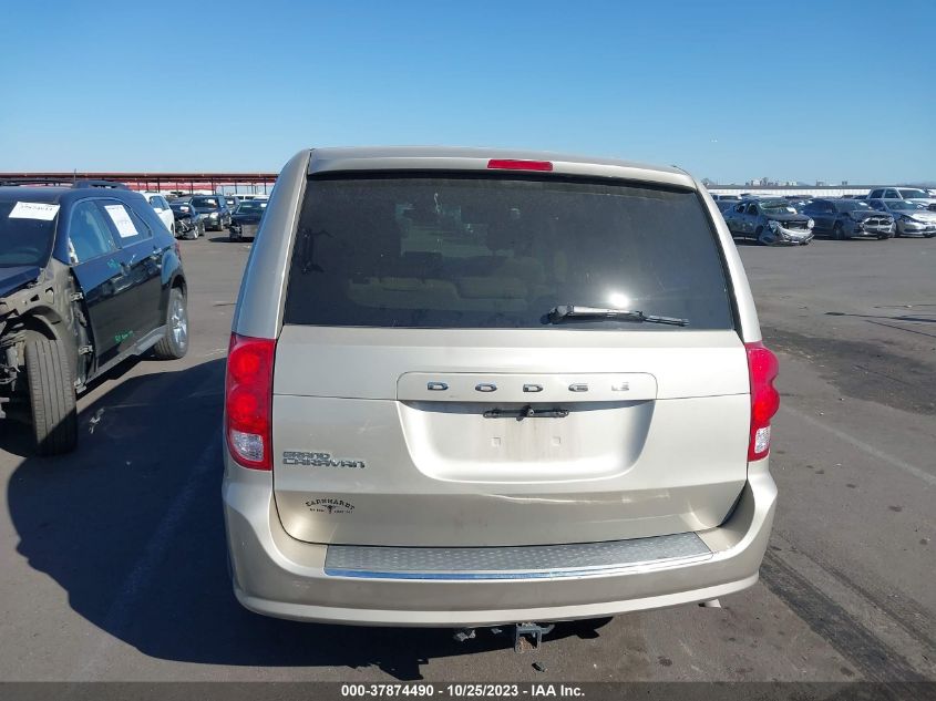 2014 DODGE GRAND CARAVAN SE - 2C4RDGBG6ER411012