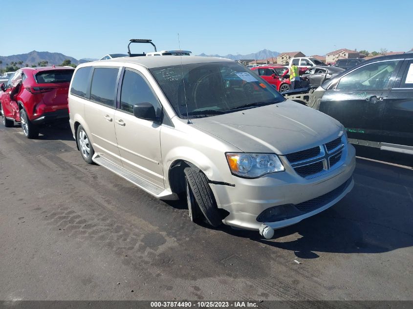 2014 DODGE GRAND CARAVAN SE - 2C4RDGBG6ER411012