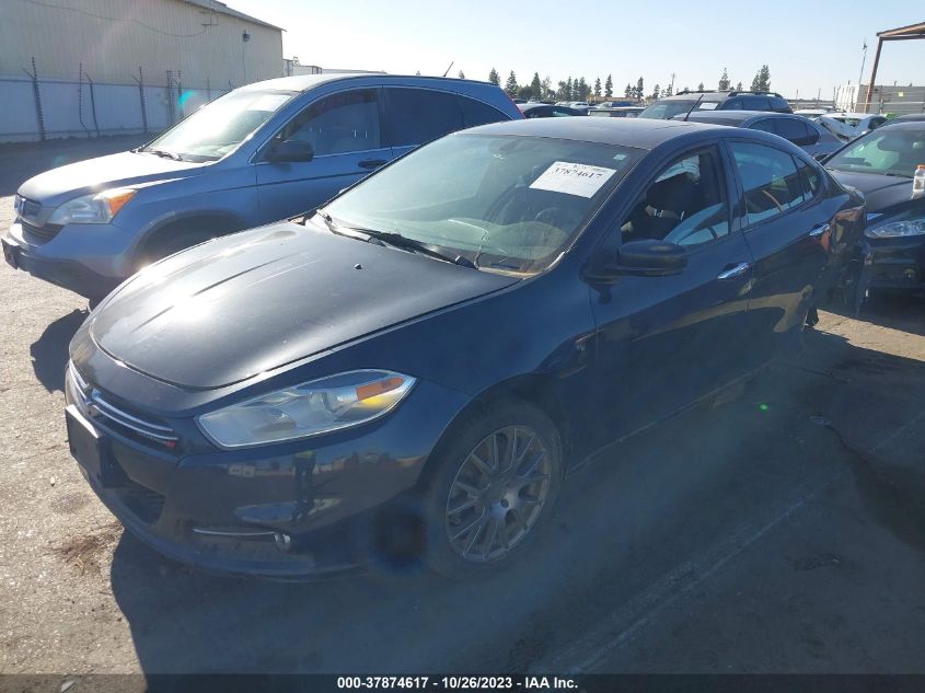 2013 DODGE DART LIMITED - 1C3CDFCA8DD682072