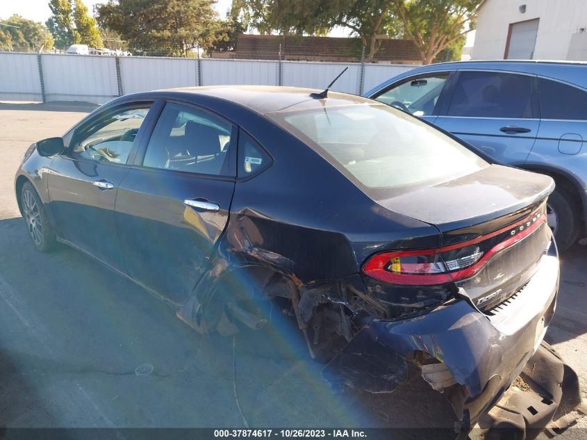 2013 DODGE DART LIMITED - 1C3CDFCA8DD682072