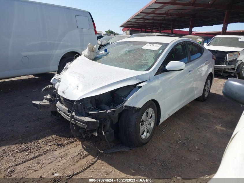 2016 HYUNDAI ELANTRA SE/SPORT/LIMITED - 5NPDH4AE9GH741899