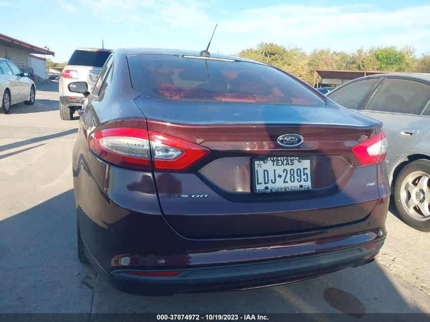 2013 FORD FUSION SE - 3FA6P0H70DR304576