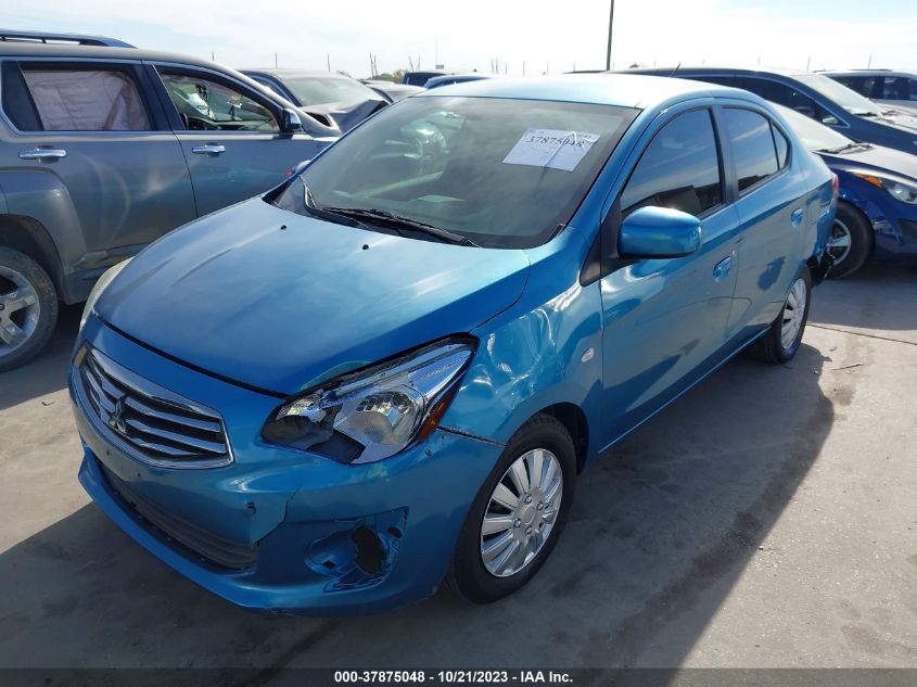 VIN ML32F3FJ2HH000915 2017 MITSUBISHI MIRAGE G4 ES