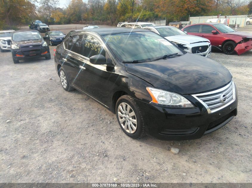 2015 NISSAN SENTRA SR/SL/S/SV/FE+ S - 3N1AB7AP1FL642180