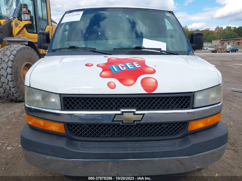2013 CHEVROLET EXPRESS CARGO VAN 1GCZGUCA7D1174713