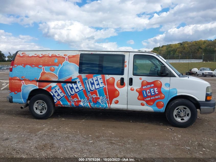 2013 CHEVROLET EXPRESS CARGO VAN 1GCZGUCA7D1174713