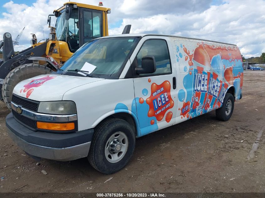2013 CHEVROLET EXPRESS CARGO VAN 1GCZGUCA7D1174713