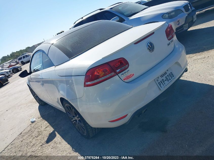 2013 VOLKSWAGEN EOS SPORT WVWBW8AH9DV009413