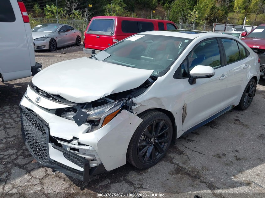 VIN 5YFP4MCE7PP142069 2023 TOYOTA COROLLA SE