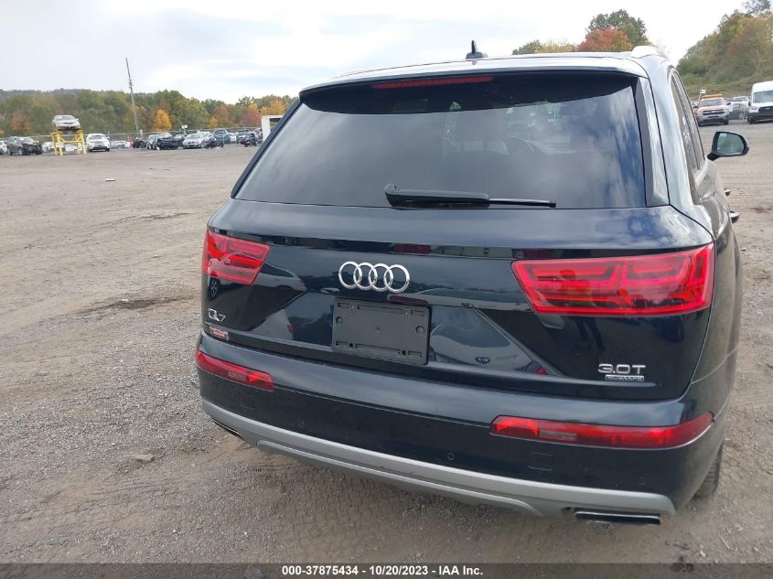 2018 AUDI Q7 PREMIUM PLUS - WA1LAAF75JD012301