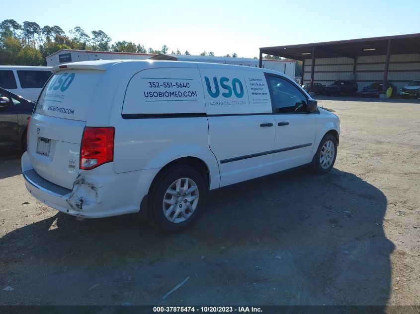 2015 RAM CARGO TRADESMAN 2C4JRGAG7FR680380
