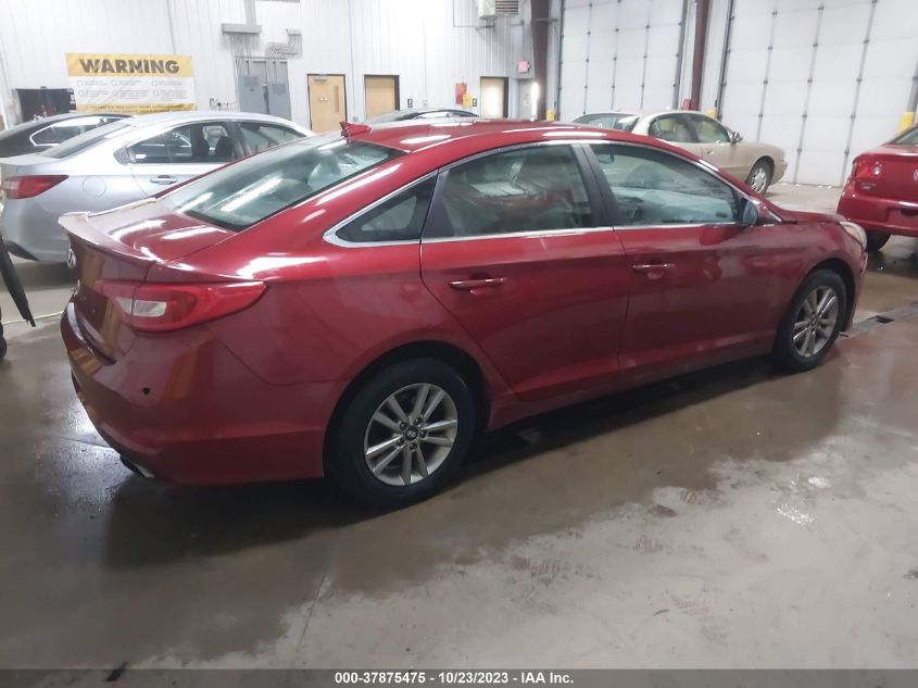 2016 HYUNDAI SONATA 2.4L SE - 5NPE24AF3GH263171