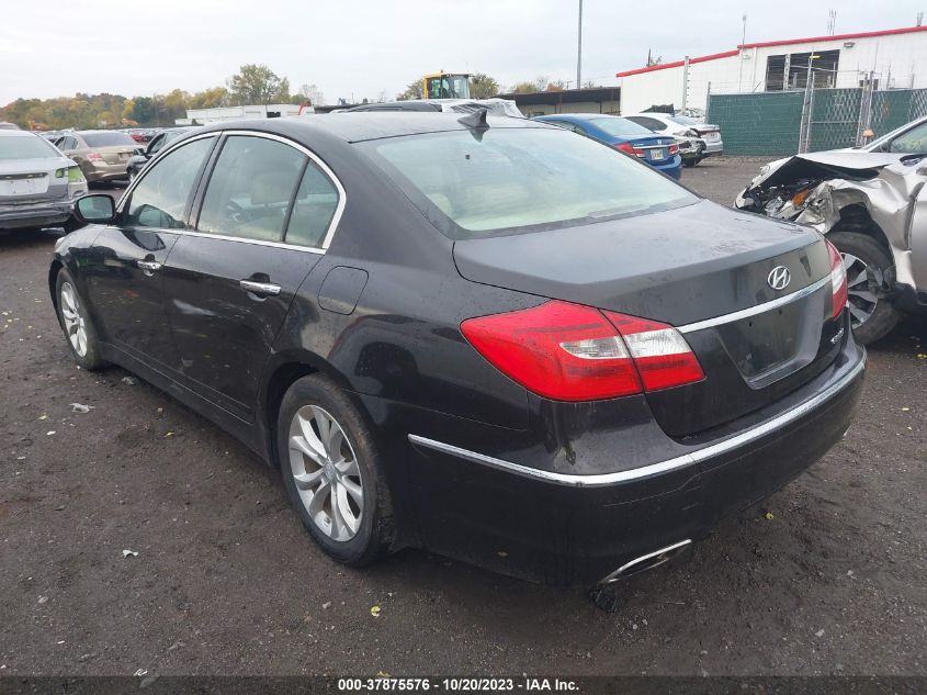 2013 HYUNDAI GENESIS 3.8L - KMHGC4DD2DU244480