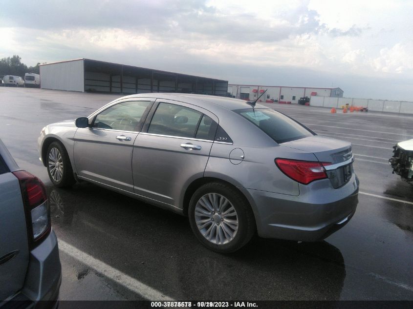 2013 CHRYSLER 200 LIMITED - 1C3CCBCG8DN673589