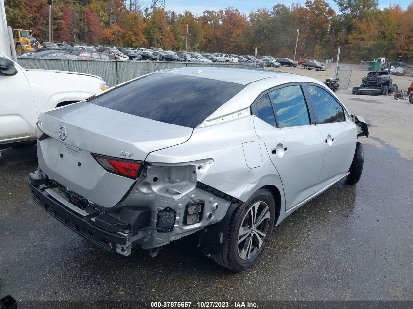 2022 NISSAN SENTRA SV - 3N1AB8CV1NY293766