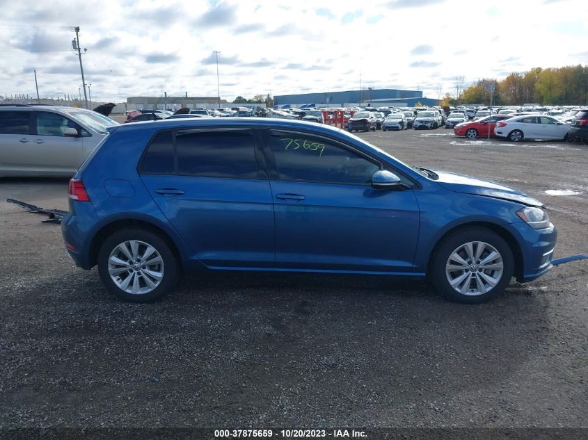 2018 VOLKSWAGEN GOLF S/SE - 3VWG17AU0JM265552